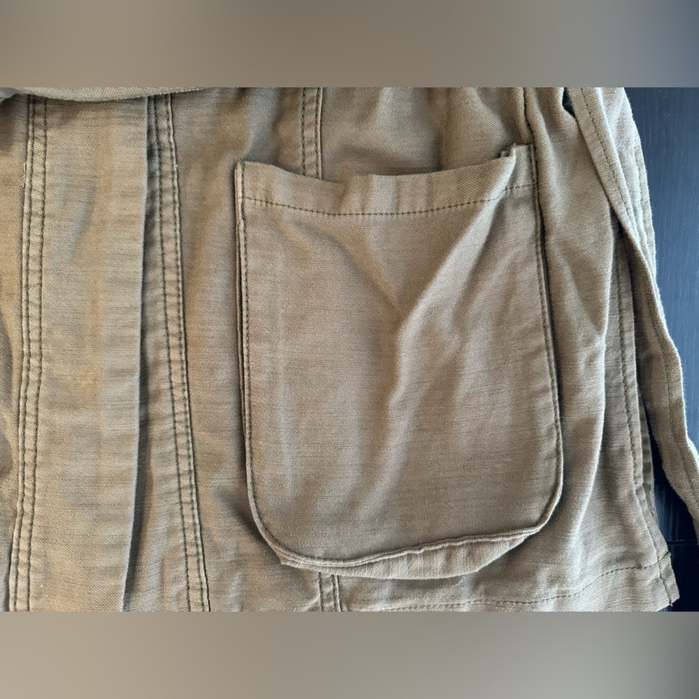 Free People Belted Wrapped Military
Jacket - Picture 7 of 11